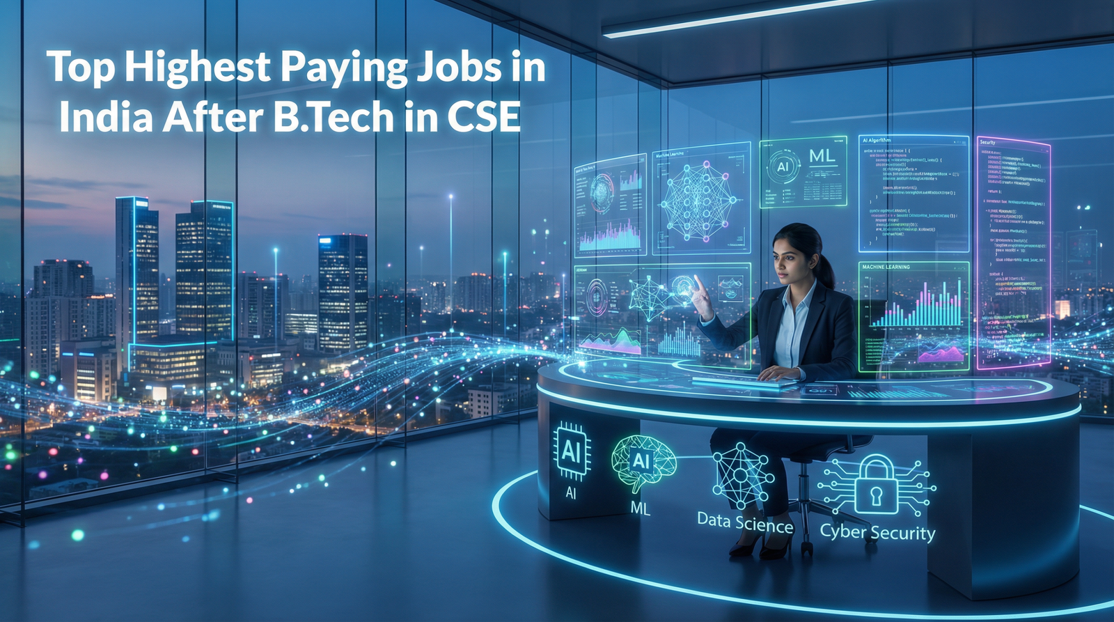 Top Highest Paying Jobs in India After B.Tech in CSE-2026 Guide with Salaries in India​