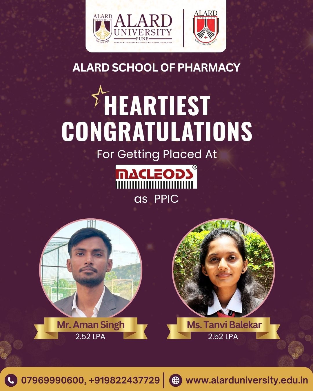 Placements 2026 – Alard University