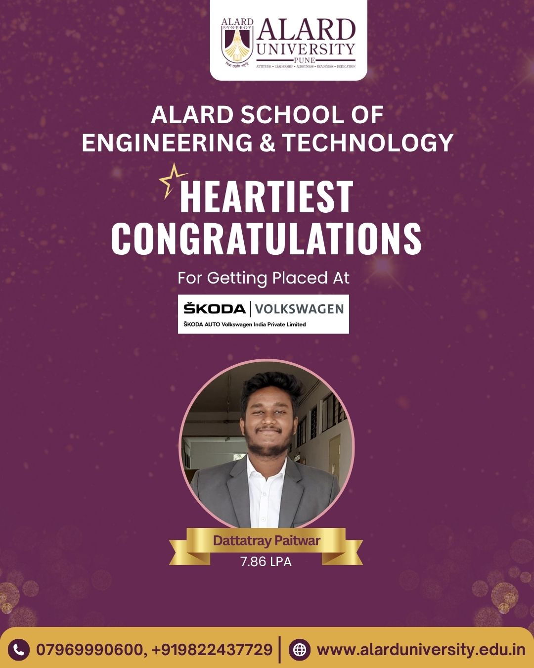 ALARD University Placements Pune | Career Support