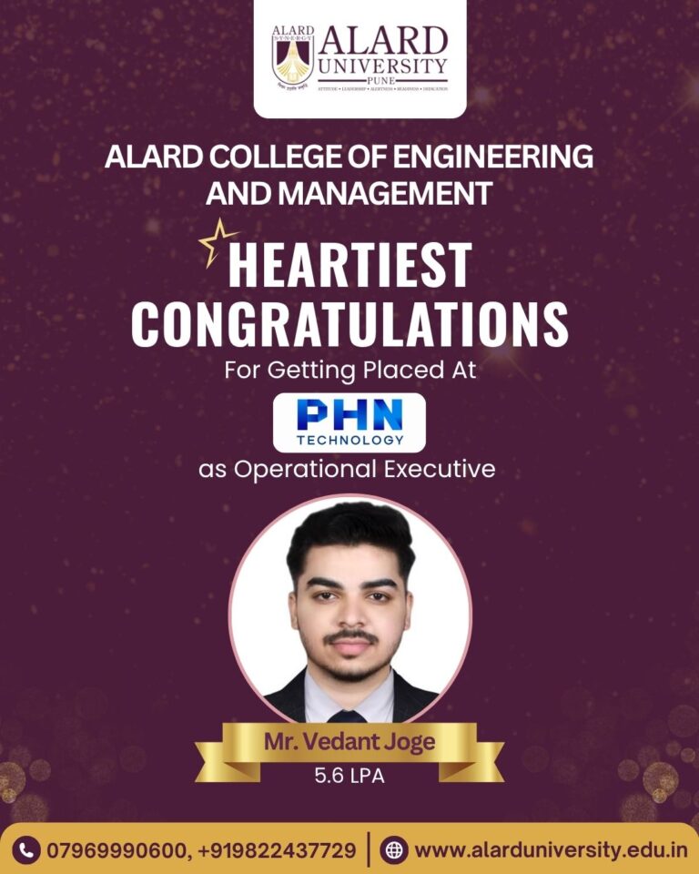 ALARD University Placements Pune | Career Support