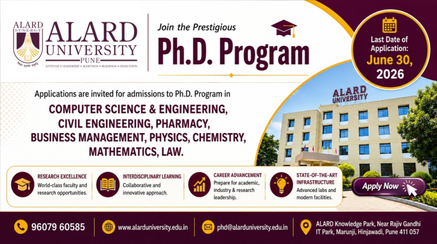 Ph.D. Admission 2026-27