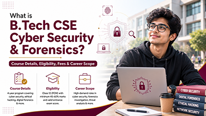 B.Tech Cyber Security & Forensics Complete Guide India